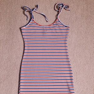 forever 21 striped dress